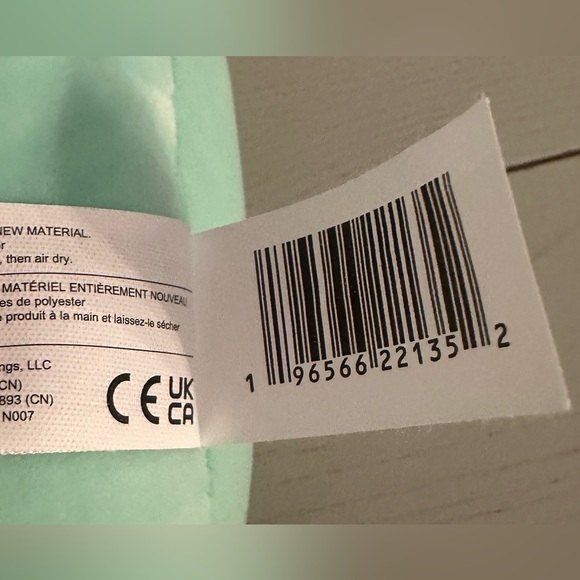 Squishmallow CORINNA the Teal Cat Valentine Hearts Headband 9” Plush Stuffed - Picture 6 of 6